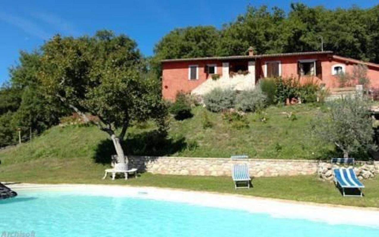 Casale Rosso Villa Castel San Felice Eksteriør bilde