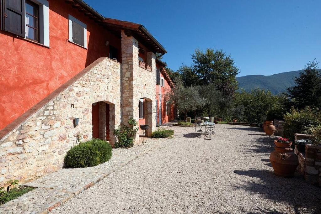 Casale Rosso Villa Castel San Felice Eksteriør bilde